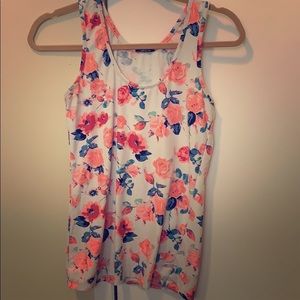 Floral tank top